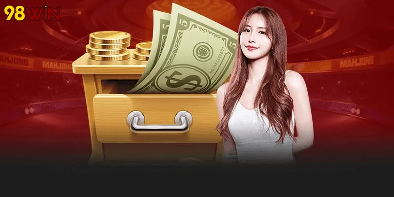Giao diện mục rút tiền tại 98WIN hiện đại dễ sử dụng