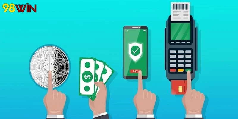 Hình biểu tượng hỗ trợ khách hàng dịch vụ nạp tiền 98WIN